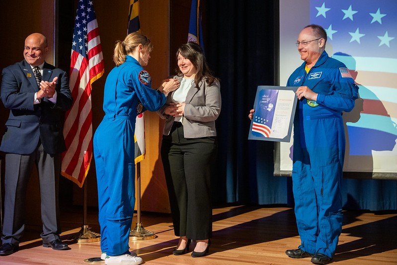 NASA Recognizes Brandi Churchwell With The Silver Snoopy Award